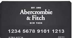 abercrombie credit card|abercrombie and fitch bill pay.